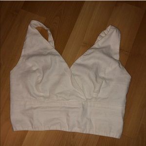brandy white amara tank